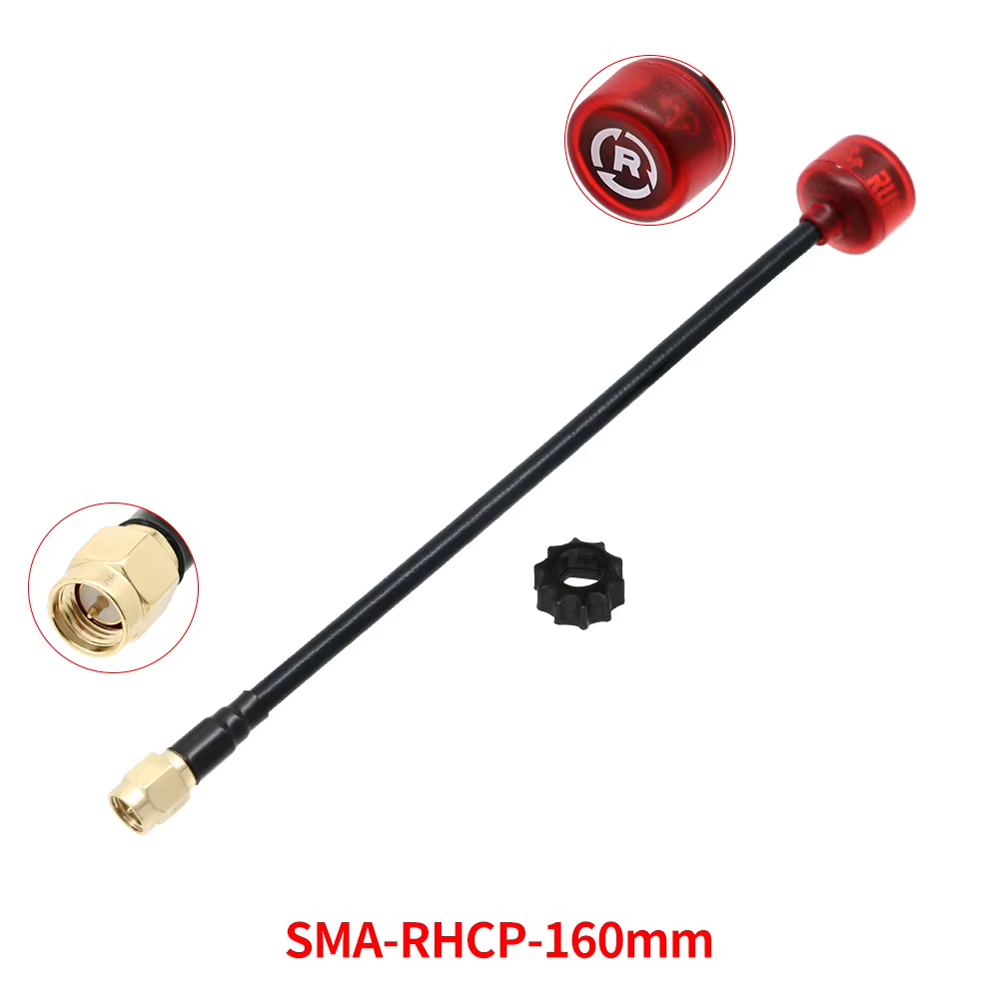 Antena RUSH Cherry FPV 5.8G LH - Drone Racing Goggles avaliação e preço