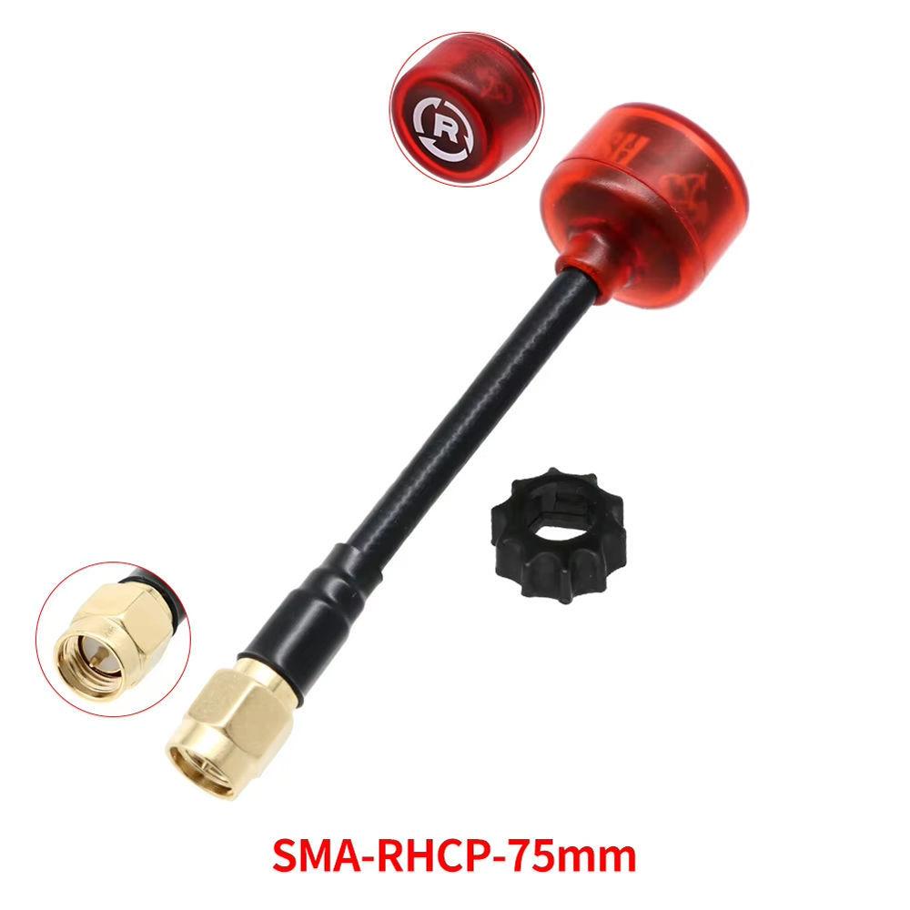 Antena RUSH Cherry FPV 5.8G LH - Drone Racing Goggles avaliação e preço