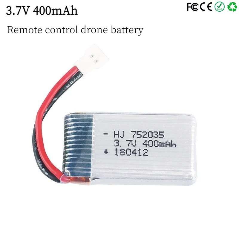 Bateria de Drone 752035 3.7V 4 - Eachine Drone E58 avaliação e preço