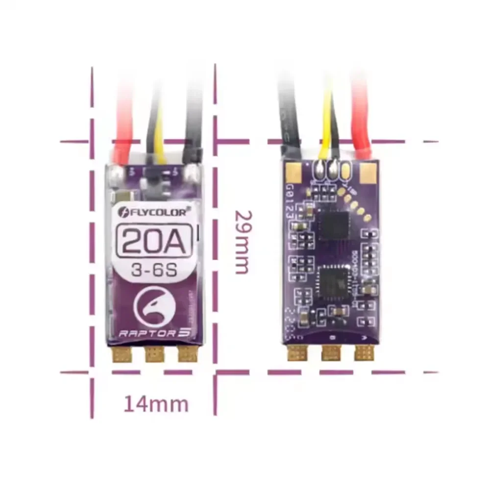 FLYCOLOR Raptor 5 20A 35A 45A  - Drone Racing Esc avaliação e preço