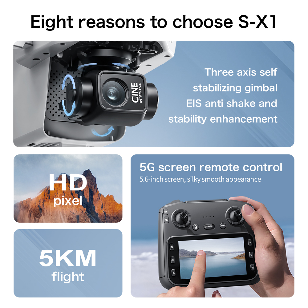 Oferta Imperdível: Drone GPS S - Drone Racing Camera avaliação e preço